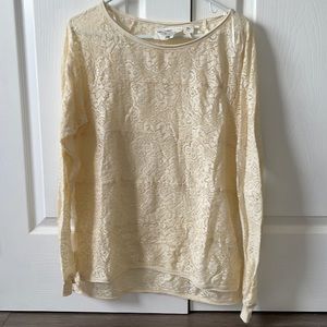 H&M lace long sleeve